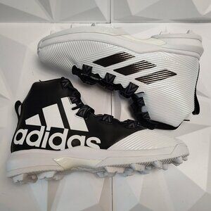 Adidas Mens Football Cleat 17 White Black Shoe Gridlock Linemen High Sport